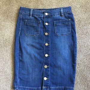 Jean skirt